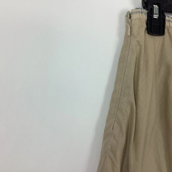 J. Jill Floral Applique Skirt Size Small - Picture 6 of 10